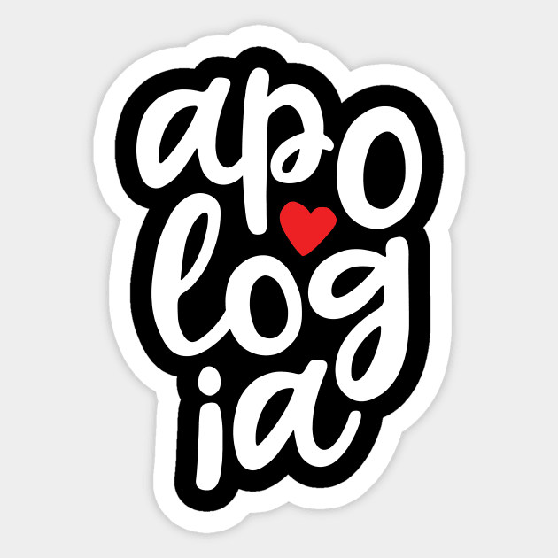 Christian Apologetics - Apologia Sticker by toddsimpson